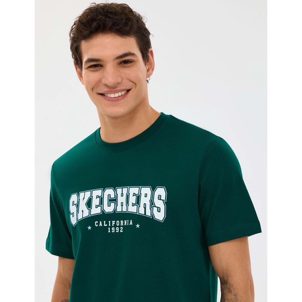 Skechers S2610122-4222 M Regular T-Shirt Erkek Tişort