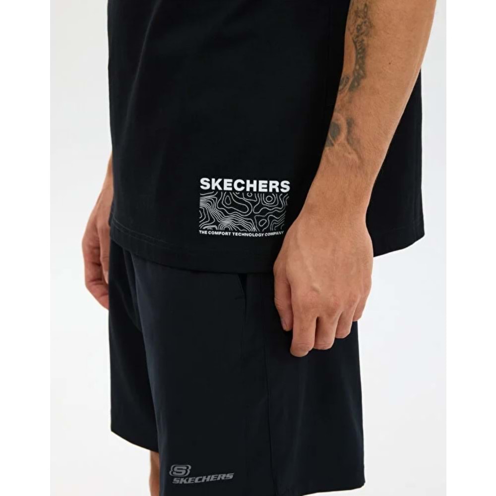 Skechers S2610109-3817 M Relaxed T-Shirt Erkek Tişort