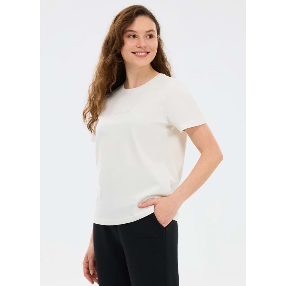 Skechers S2510029-3855 W Essential Crewneck T-Shirt Kadın Tişört