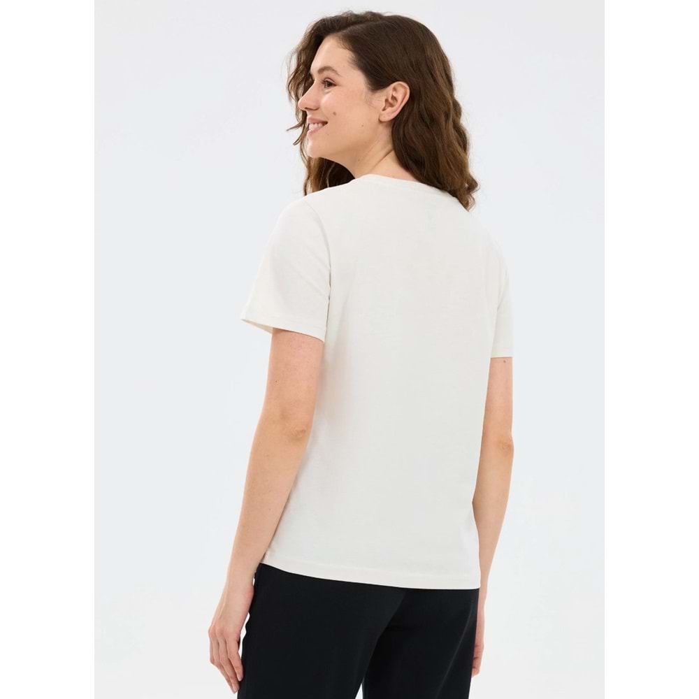 Skechers S2510029-3855 W Essential Crewneck T-Shirt Kadın Tişört