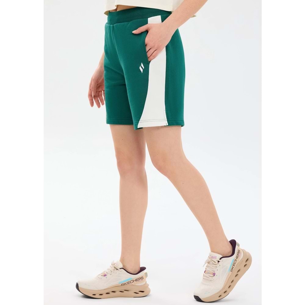 Skechers S2610041-4222 W LW Fleece Sweat Short Kadın Şort