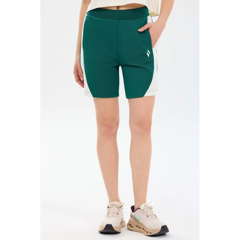 Skechers S2610041-4222 W LW Fleece Sweat Short Kadın Şort