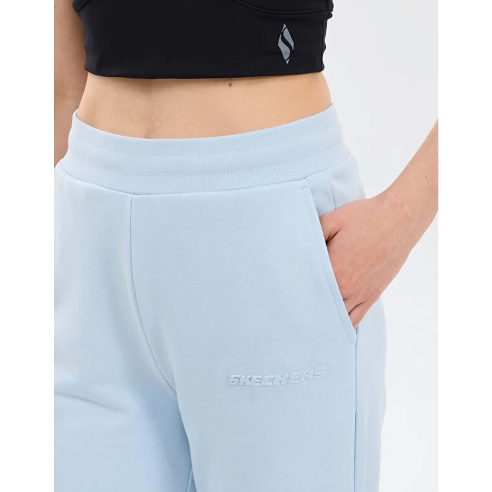 Skechers S2610152-0721 W Essential Wide Leg Sweatpant Kadın Eşofman Altı