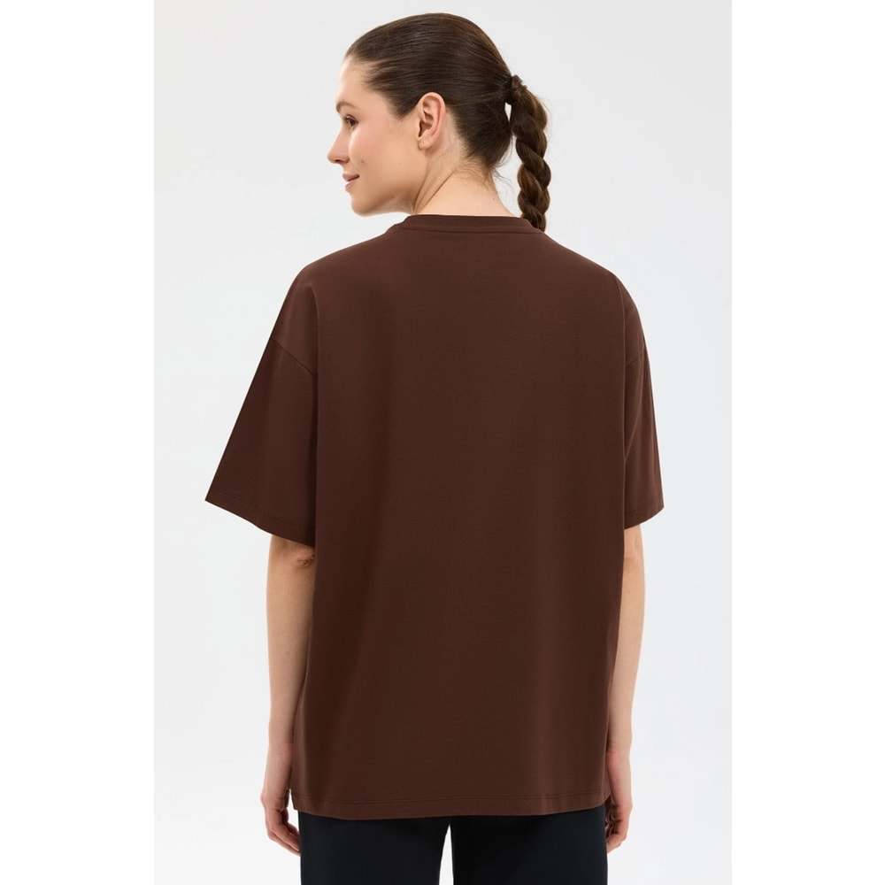 Skechers S2610050-2210 W Oversize Fit Graphic T-Shirt Kadın Tişört