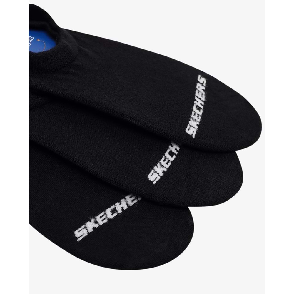 Skechers S2520314-3817 U No Show 3 Pack 3 Parça-Adet Unisex Çorap