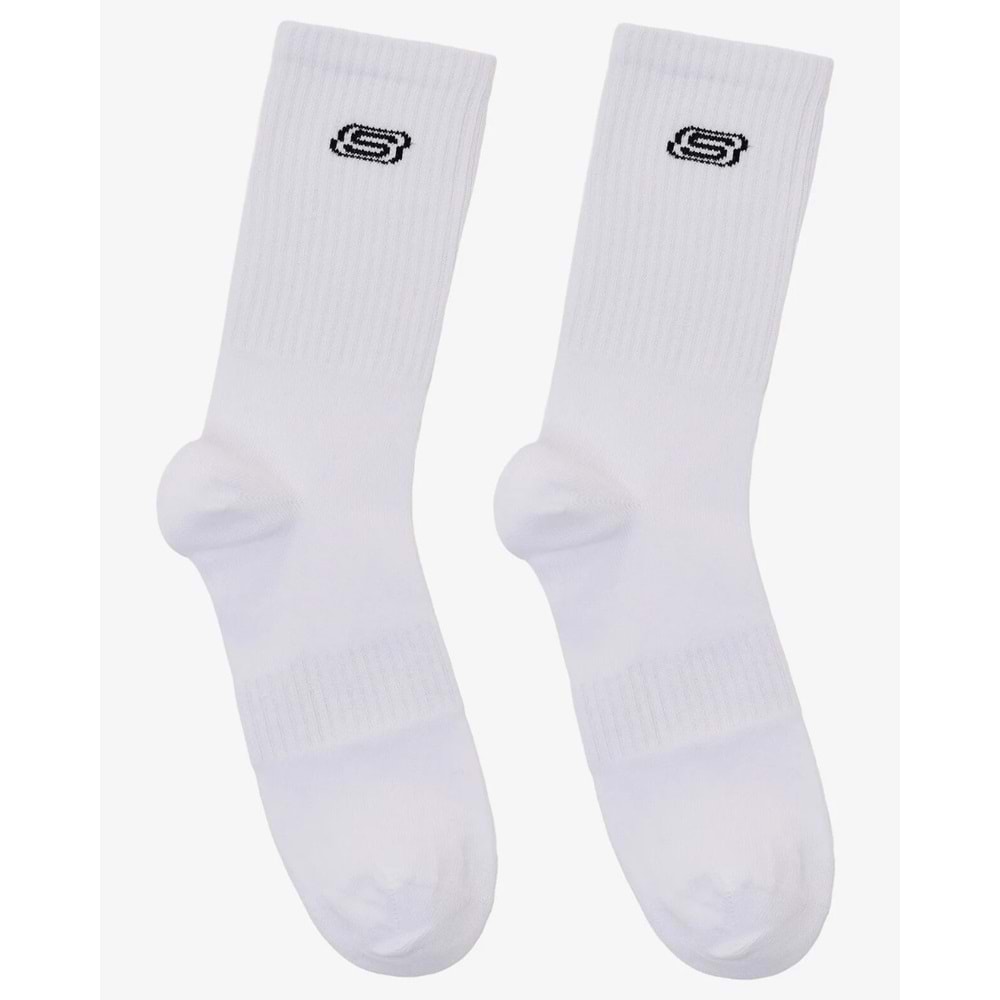 Skechers S2520318-2325 U Crew 2 Pack 2 Parça-Adet Unisex Çorap
