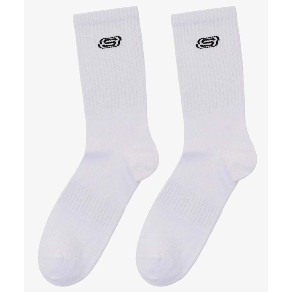 Skechers S2520318-2325 U Crew 2 Pack 2 Parça-Adet Unisex Çorap