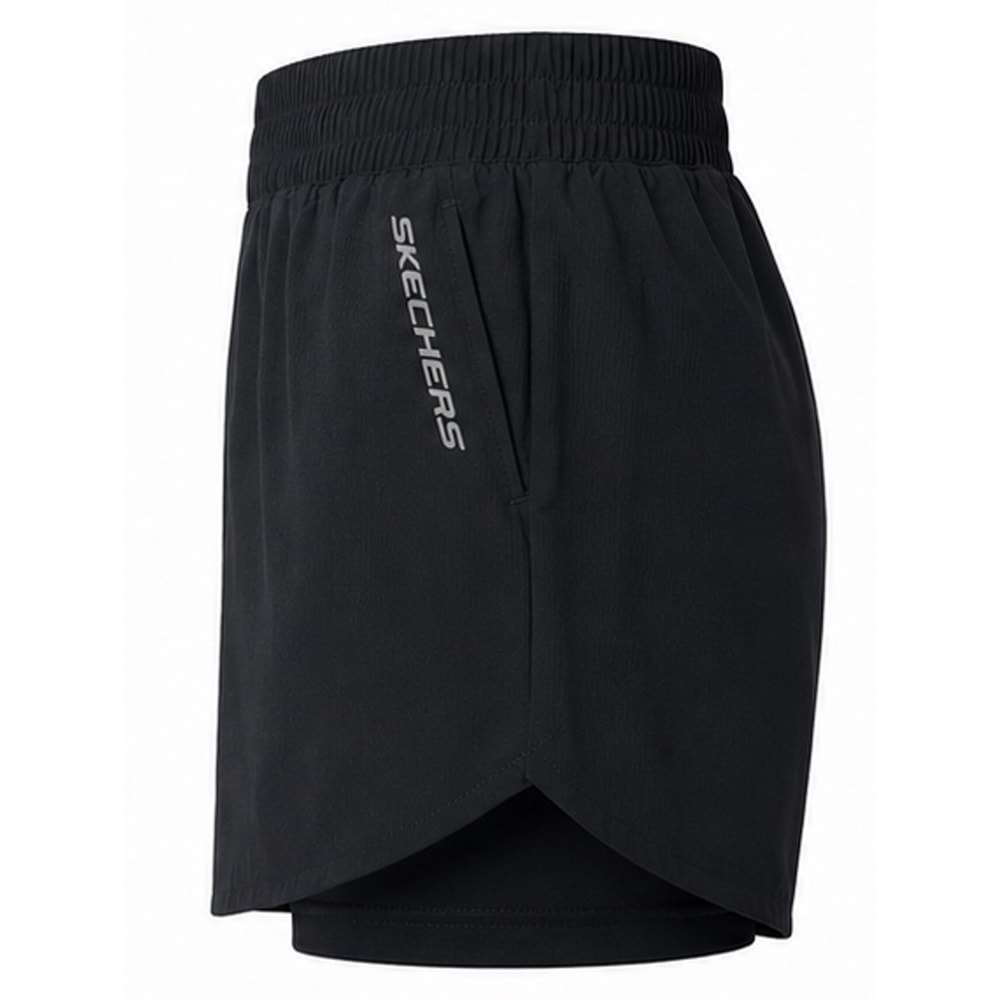 Skechers S2610155-3817 W Performance Coll. 4 Inch 2 In 1 Short Taytlı Kadın Şort