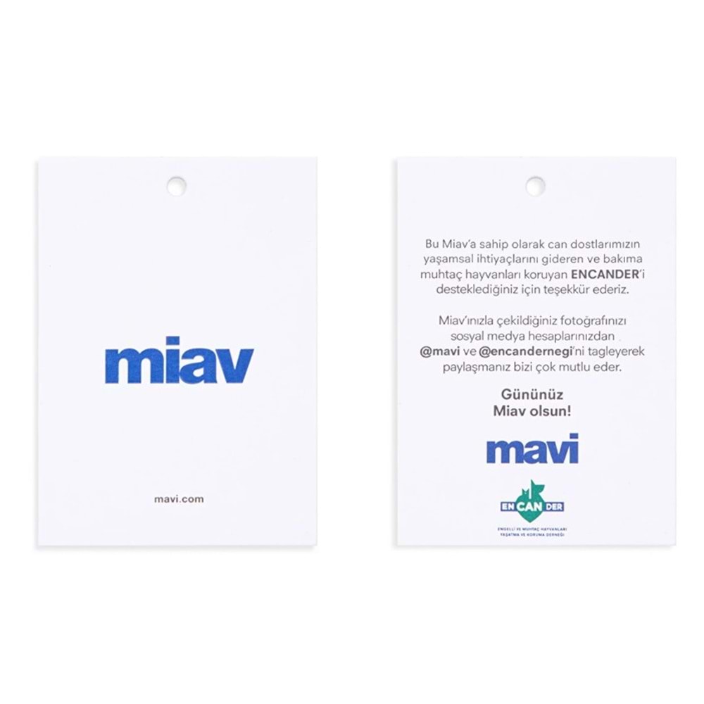 Mavi M66332620 Miav Baskılı Unisex Çocuk Tişört