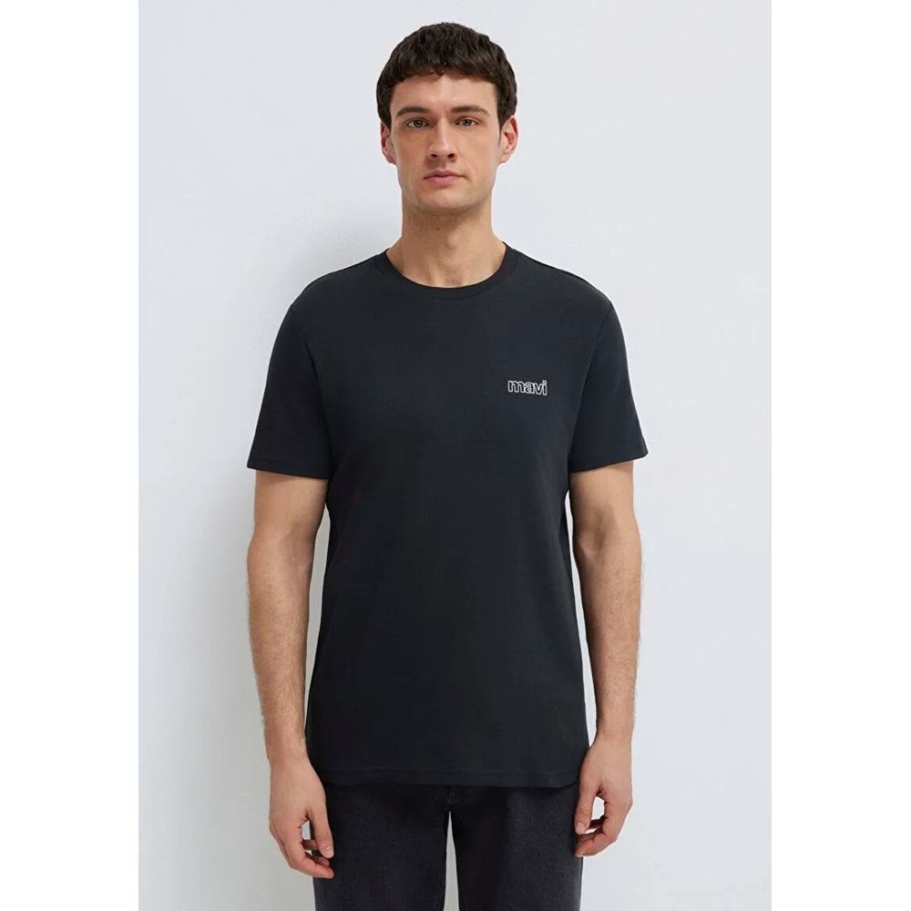 Mavi M0610360-900 Mavi Logo Baskılı Tişört Erkek T-Shirt