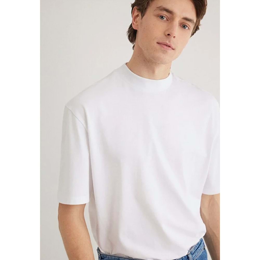 Mavi M0611193-620 Basic Tişört Loose Fit Tişört Erkek T-Shirt