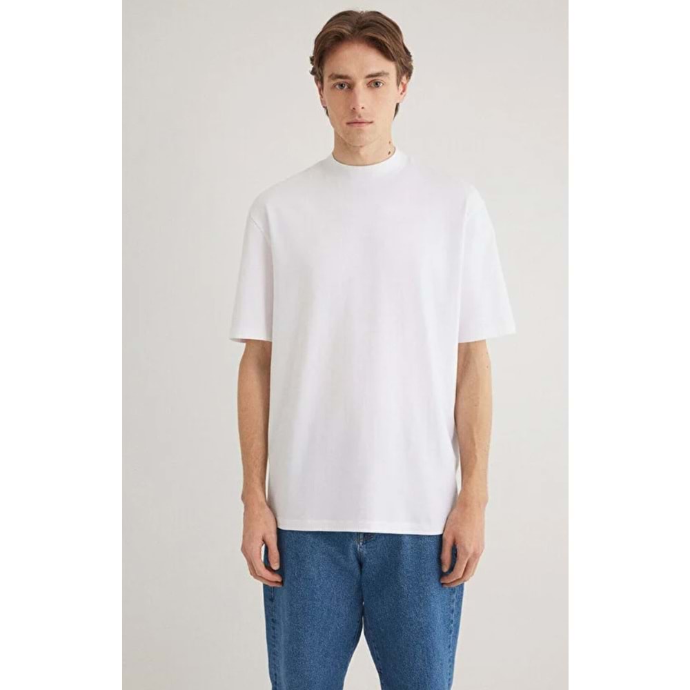 Mavi M0611193-620 Basic Tişört Loose Fit Tişört Erkek T-Shirt