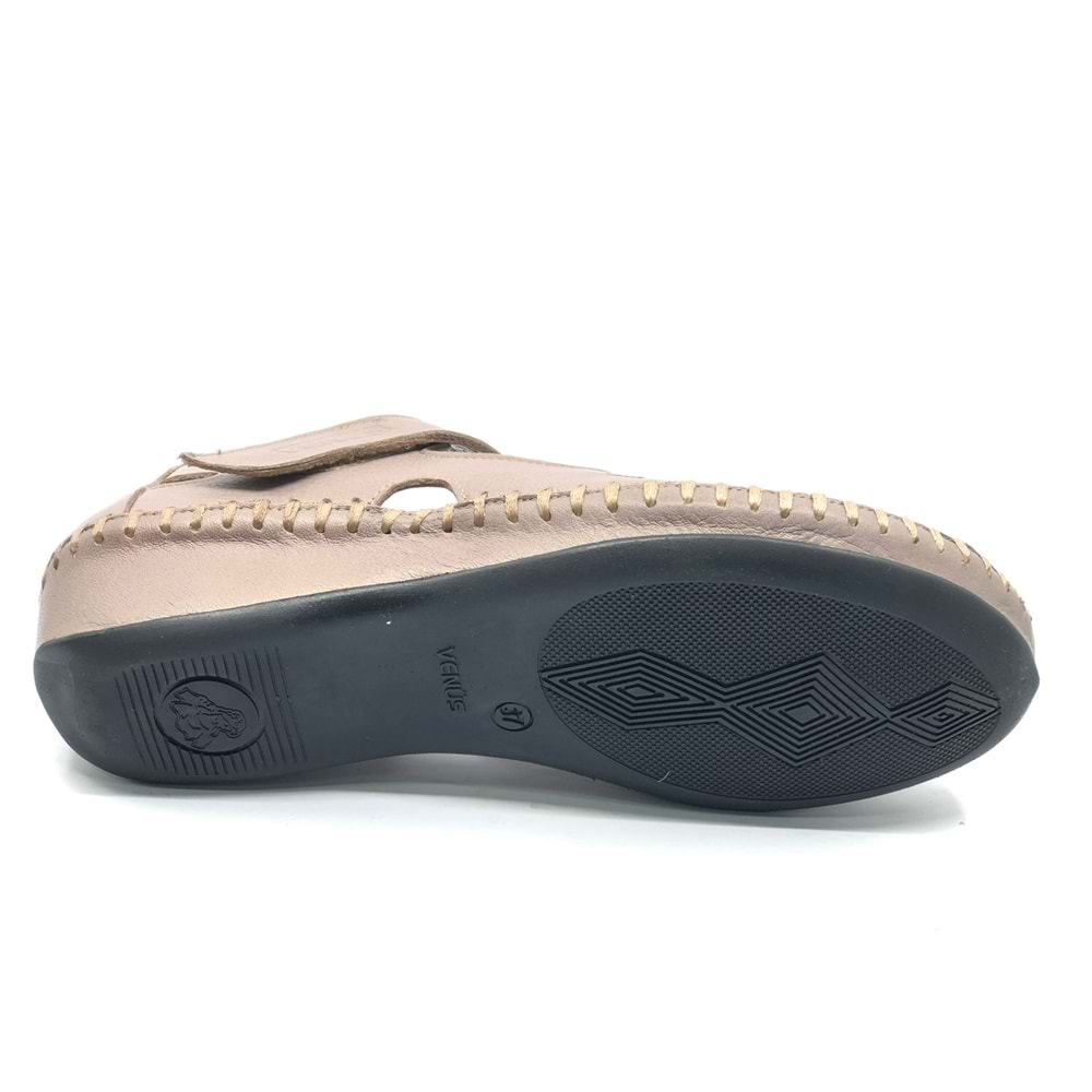 Venüs Burgi Hakiki Deri Comfort Ortopedik Kadın Sandalet