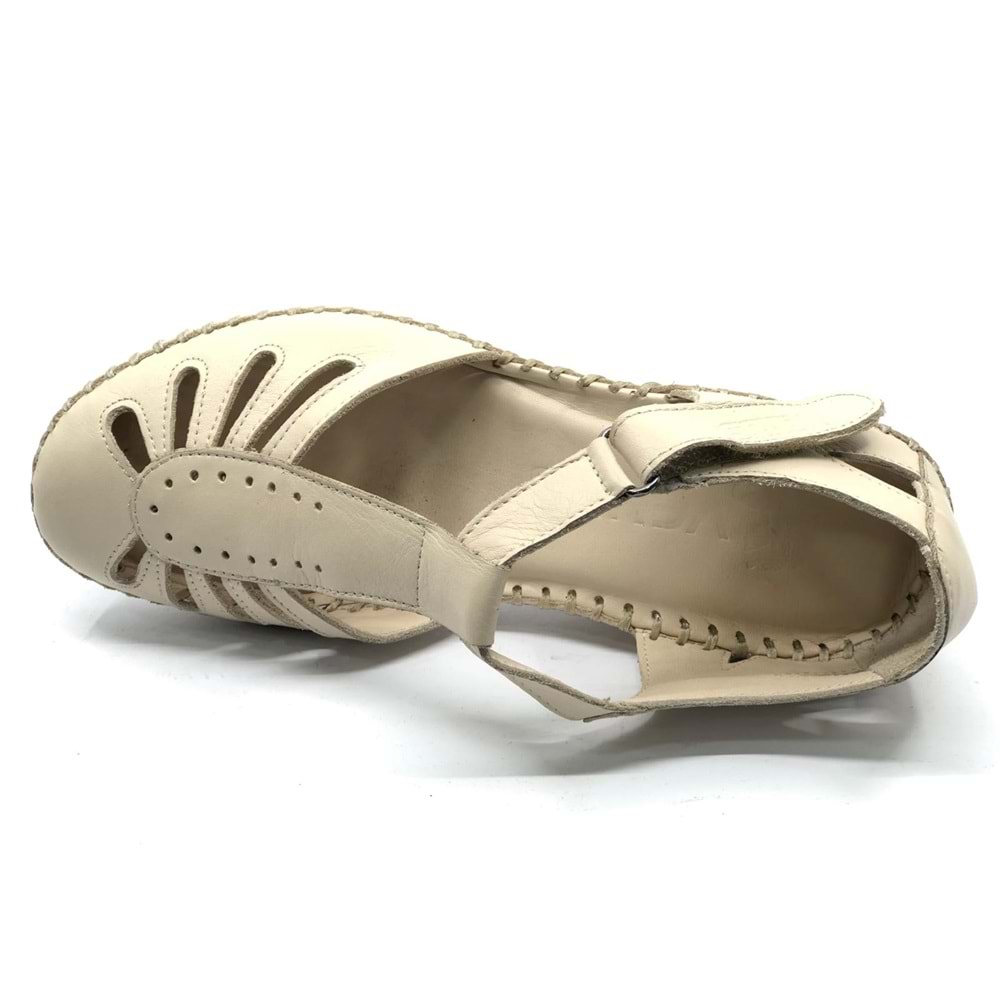 Venüs Tombatto Hakiki Deri Kadın Babet Ayakkabı