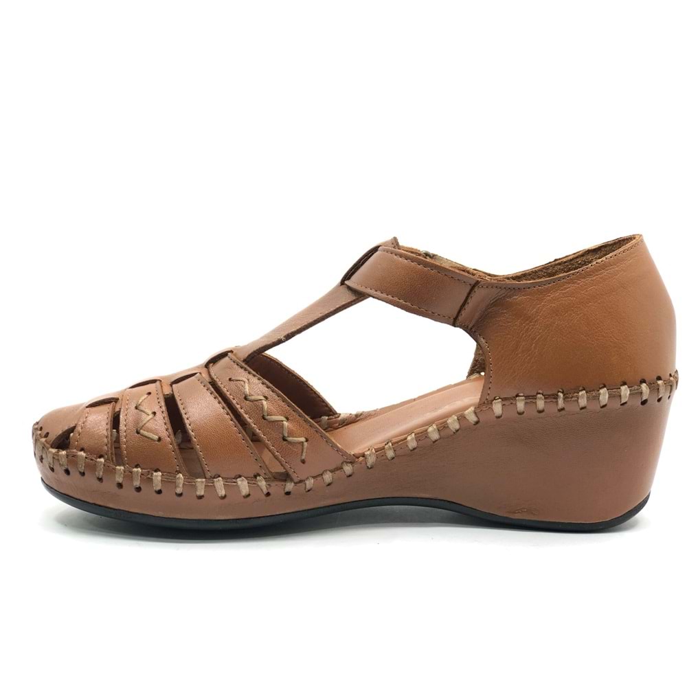 Venüs Miqula Hakiki Deri Comfort Ortopedik Kadın Sandalet