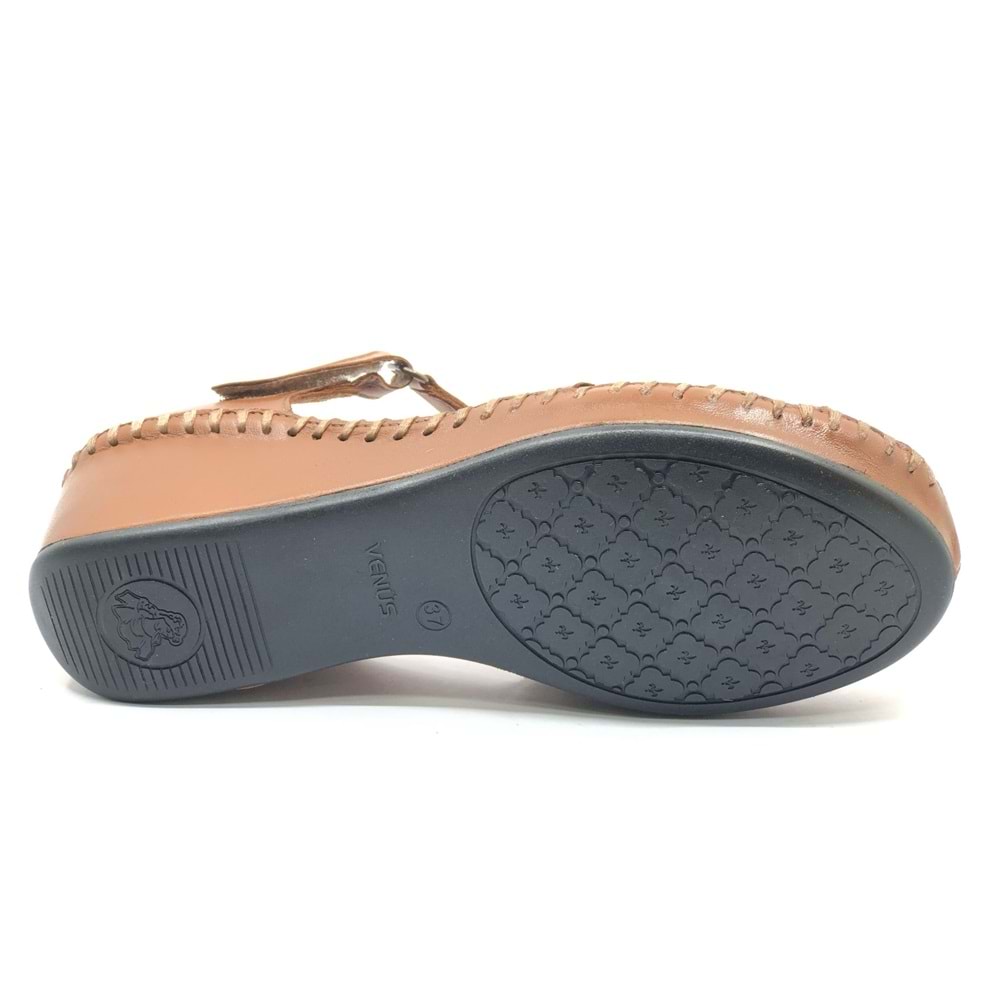 Venüs Miqula Hakiki Deri Comfort Ortopedik Kadın Sandalet