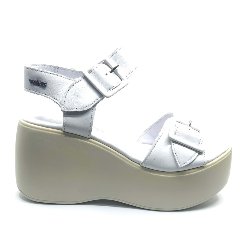 Venüs Wirgo Hakiki Deri Comfort Ortopedik Kadın Sandalet