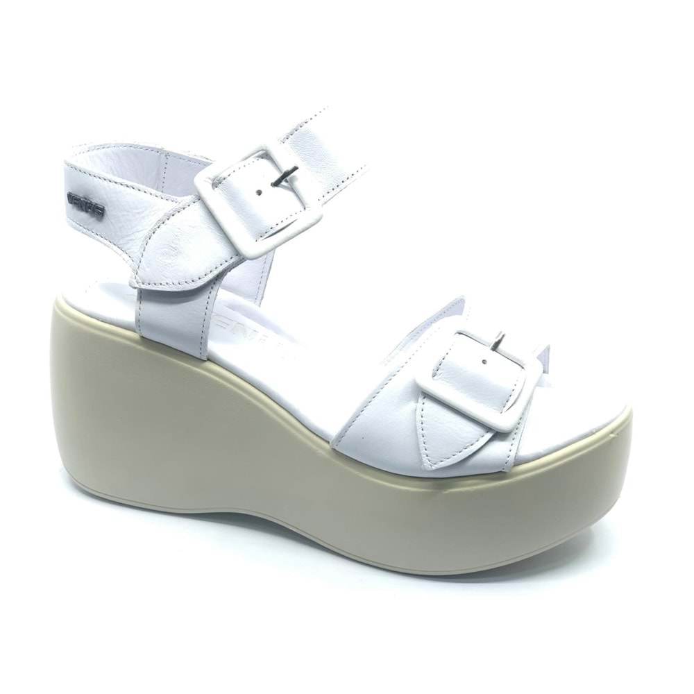 Venüs Wirgo Hakiki Deri Comfort Ortopedik Kadın Sandalet