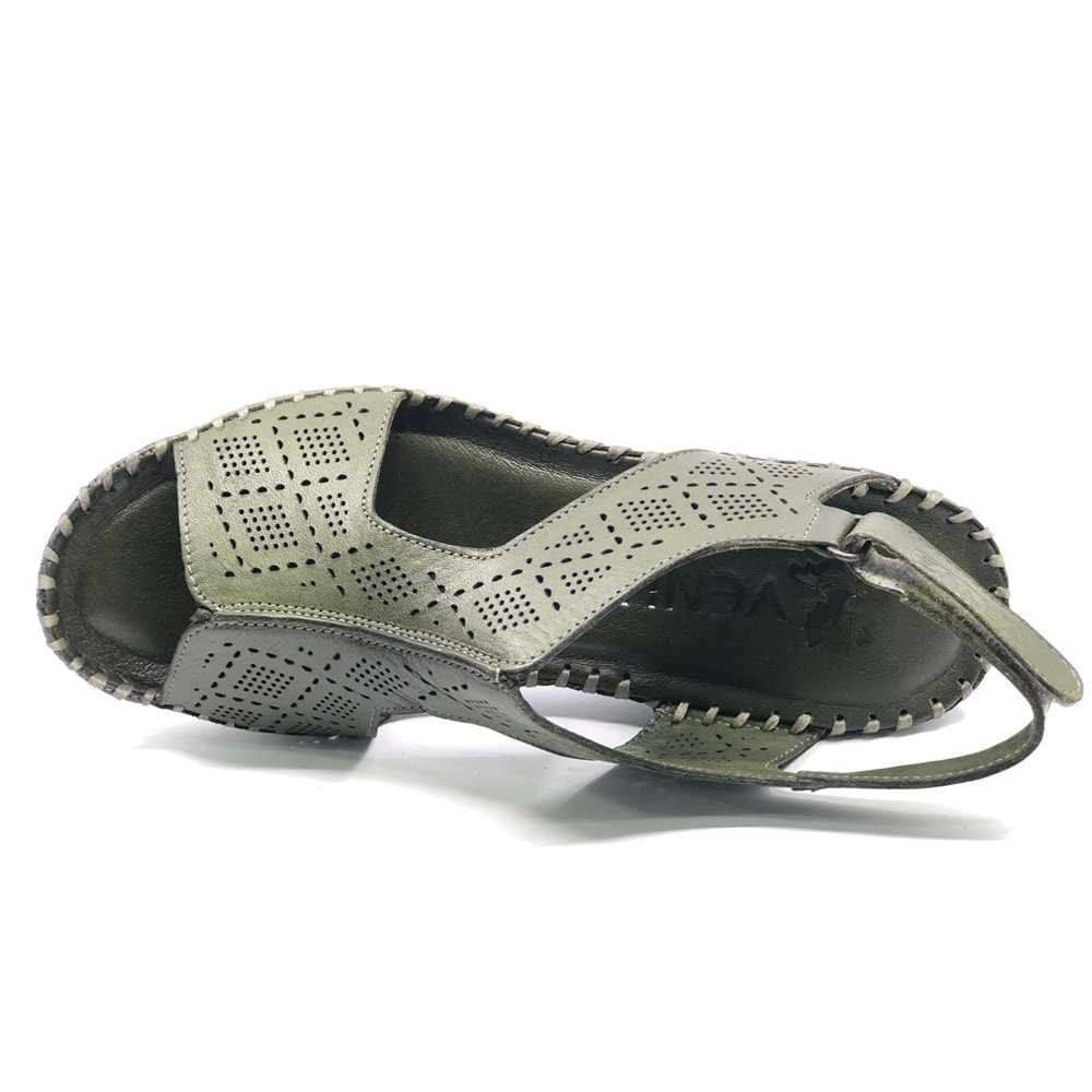 Venüs Şomali Hakiki Deri Comfort Ortopedik Kadın Sandalet