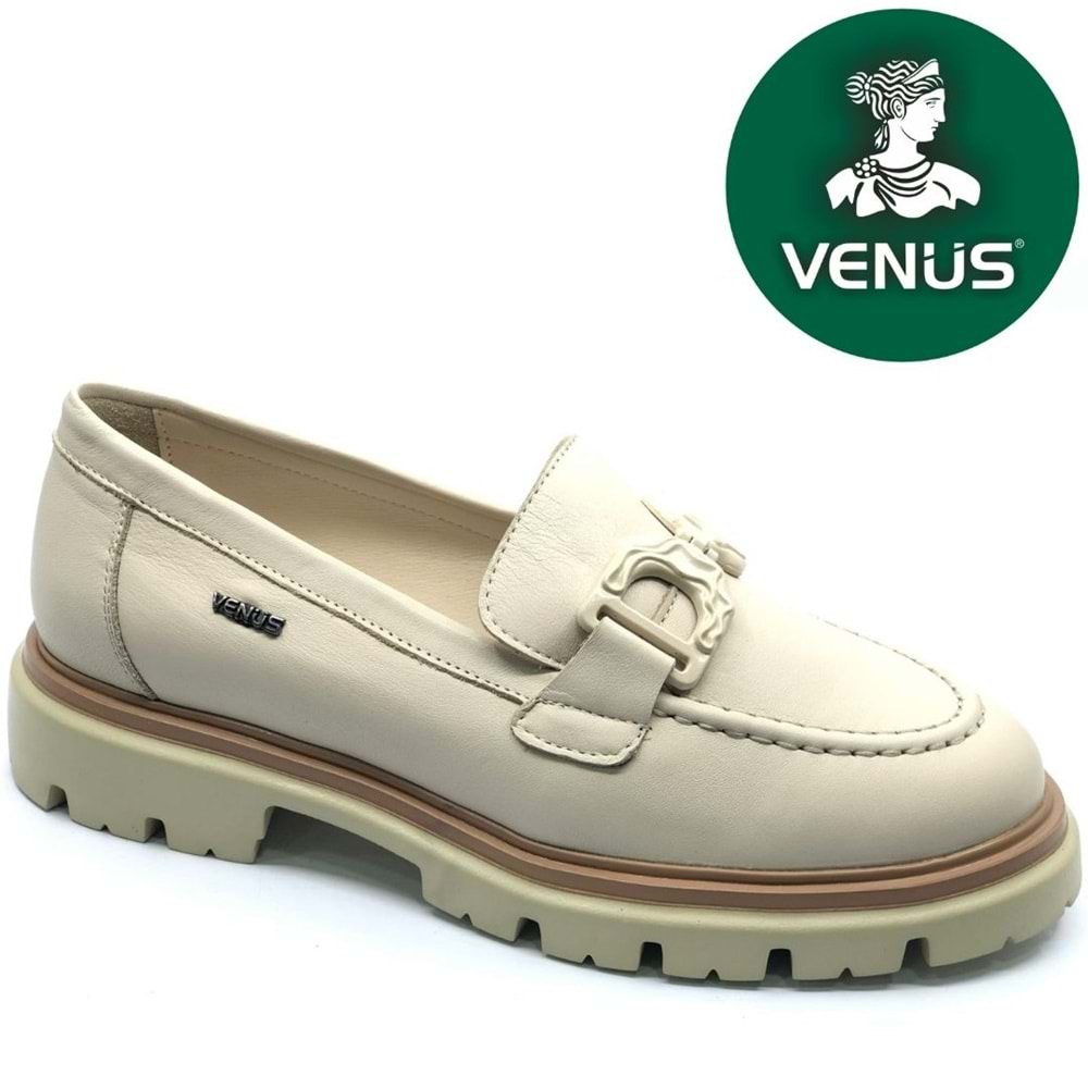 Venüs Lamdin Hakiki Deri Ortopedik Oxford Kadın Klasik Ayakkabı