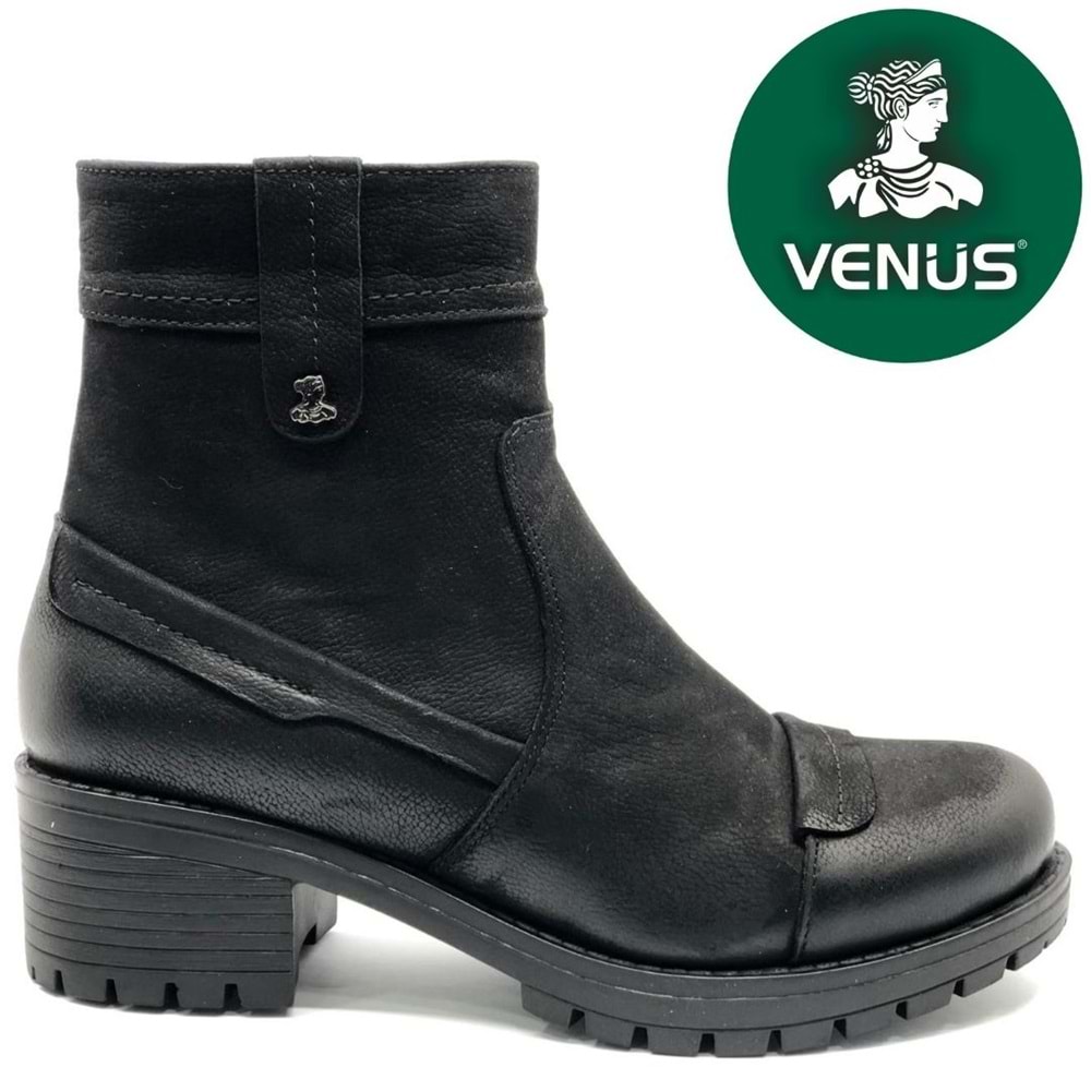 Venüs Wolrif Hakiki Deri Kaymaz Taban Ortopedik Kadın Bot