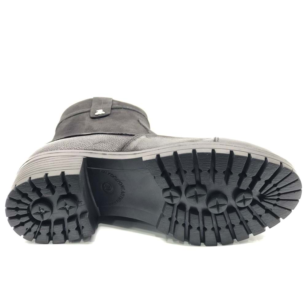 Venüs Wolrif Hakiki Deri Kaymaz Taban Ortopedik Kadın Bot