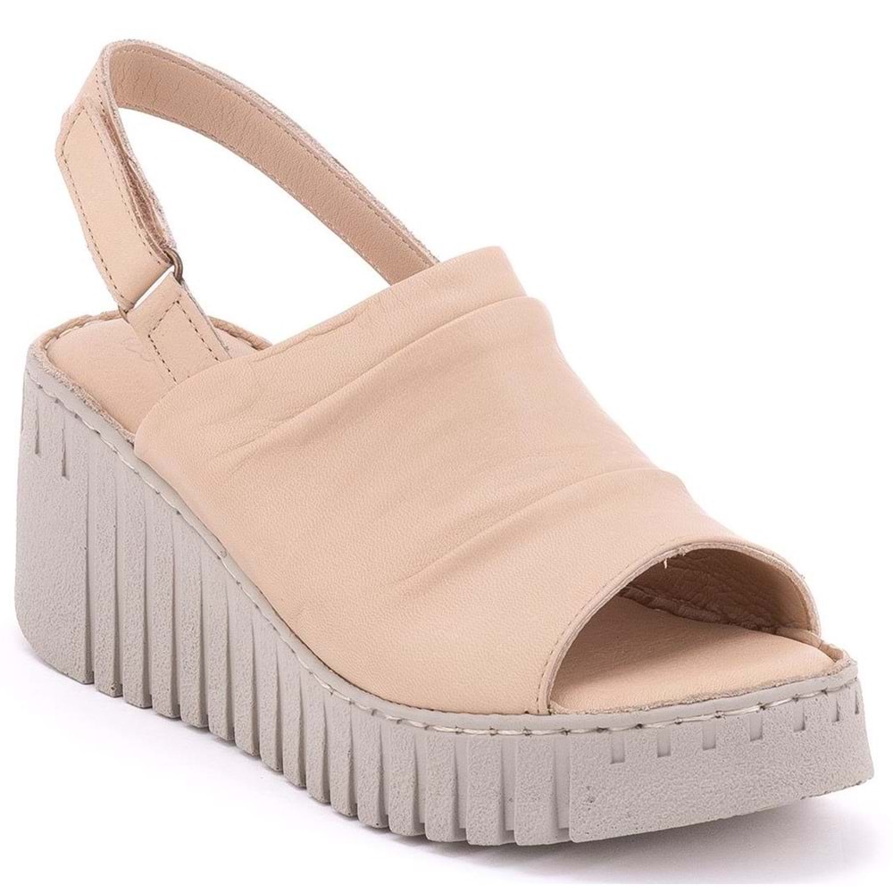 Venüs Trogi Hakiki Deri Comfort Ortopedik Kadın Sandalet