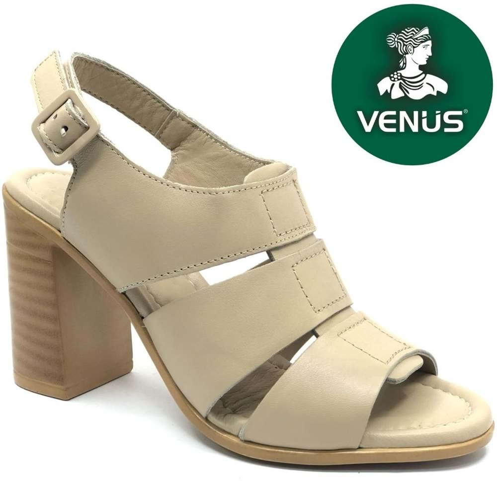 Venüs Merga Hakiki Deri Comfort Ortopedik Kadın Sandalet