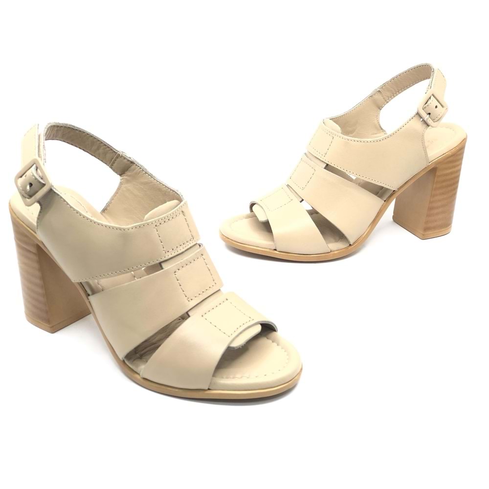 Venüs Merga Hakiki Deri Comfort Ortopedik Kadın Sandalet