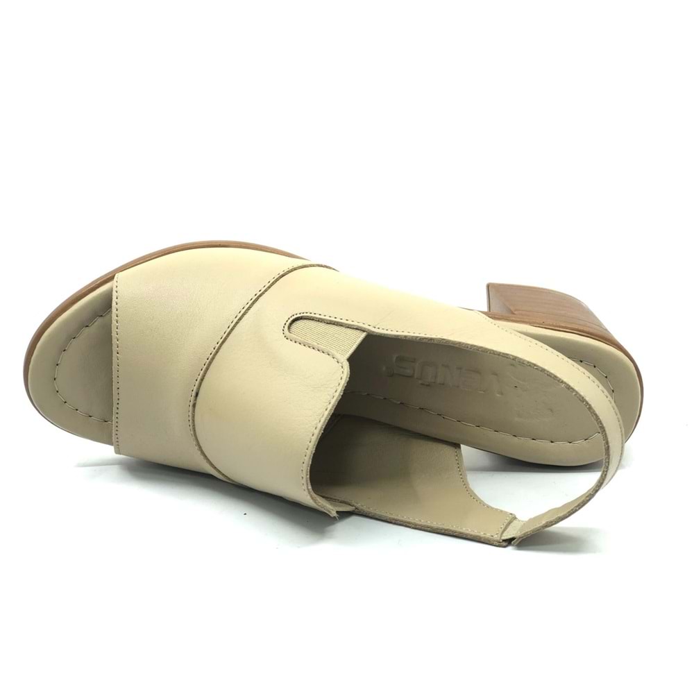 Venüs Ülk Hakiki Deri Comfort Ortopedik Kadın Sandalet