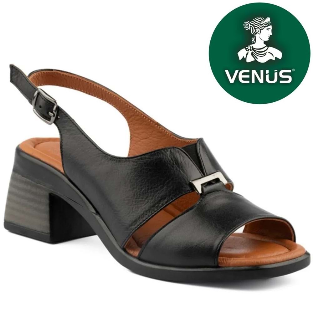 Venüs Lota Hakiki Deri Comfort Ortopedik Kadın Sandalet