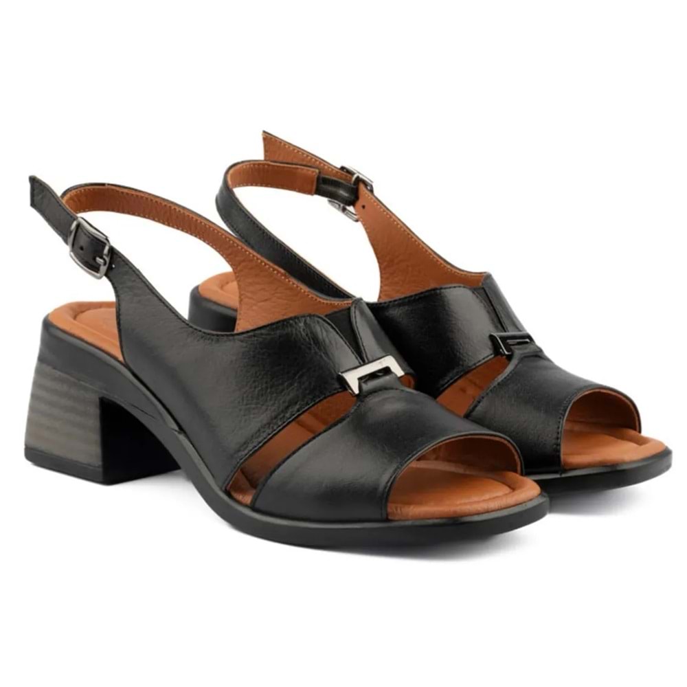 Venüs Lota Hakiki Deri Comfort Ortopedik Kadın Sandalet