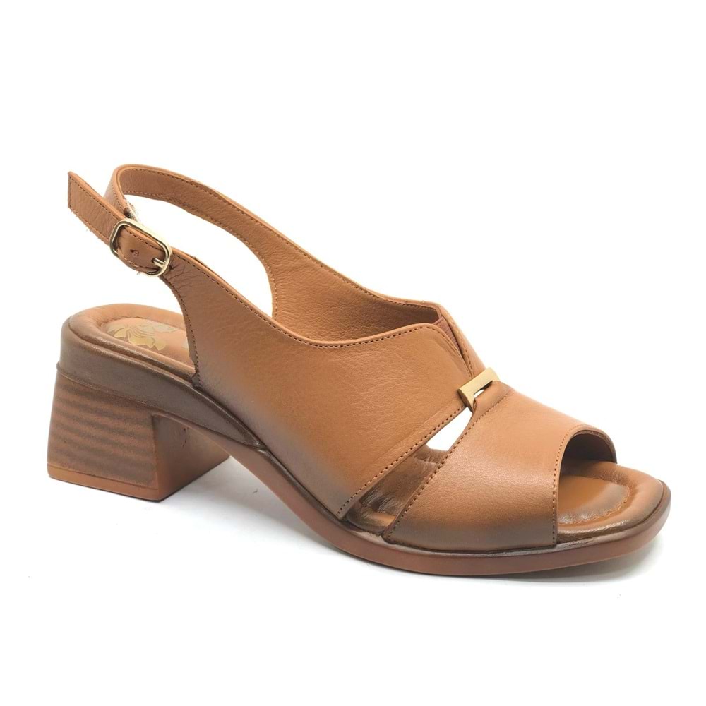 Venüs Lota Hakiki Deri Comfort Ortopedik Kadın Sandalet