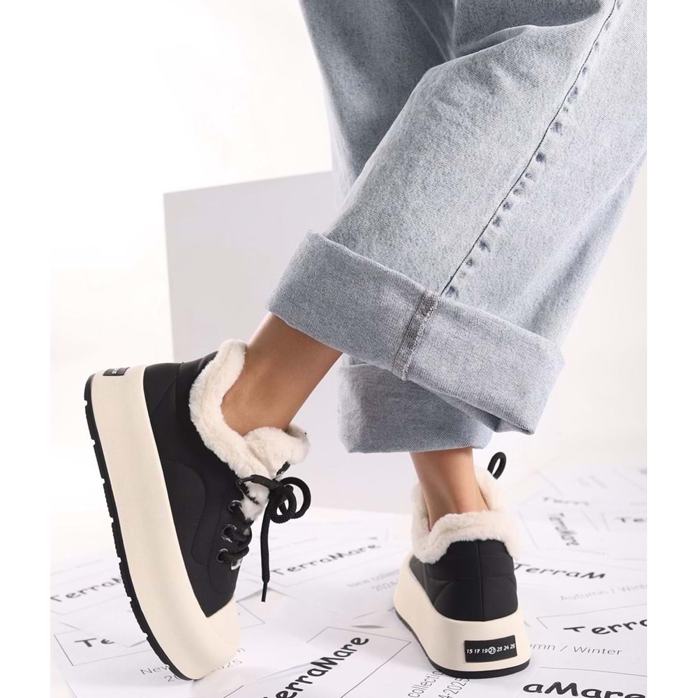 Gamelu Gone Peluşlu Sneakers Unisex Spor Ayakkabı