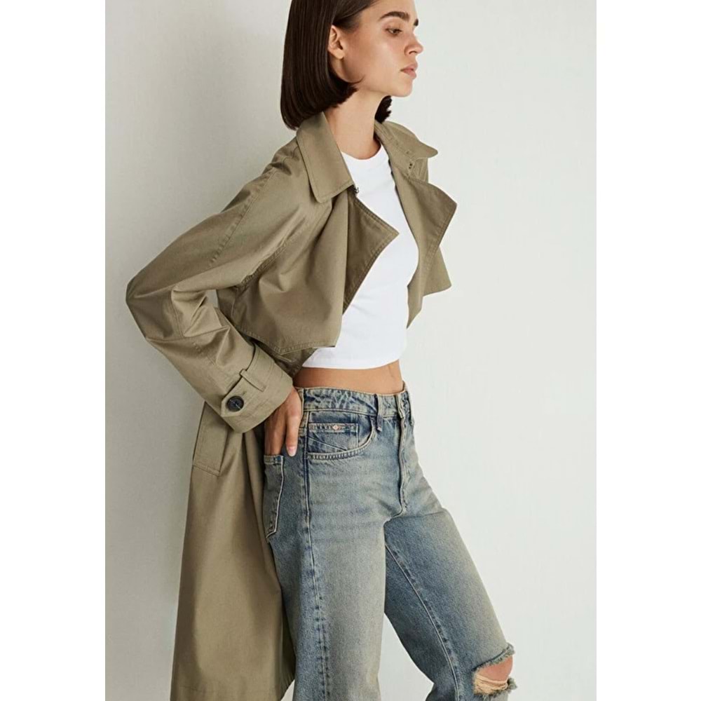 Mavi M110703-71818 Trençkot Ceket Kadın Mont