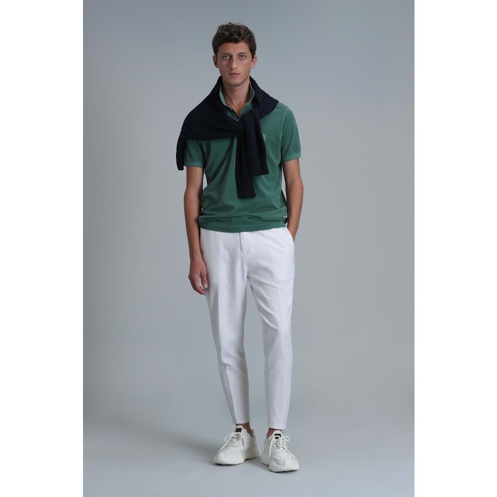 Lufian 111040163 Vernon Smart Polo Yaka Tişort Erkek T-Shirt