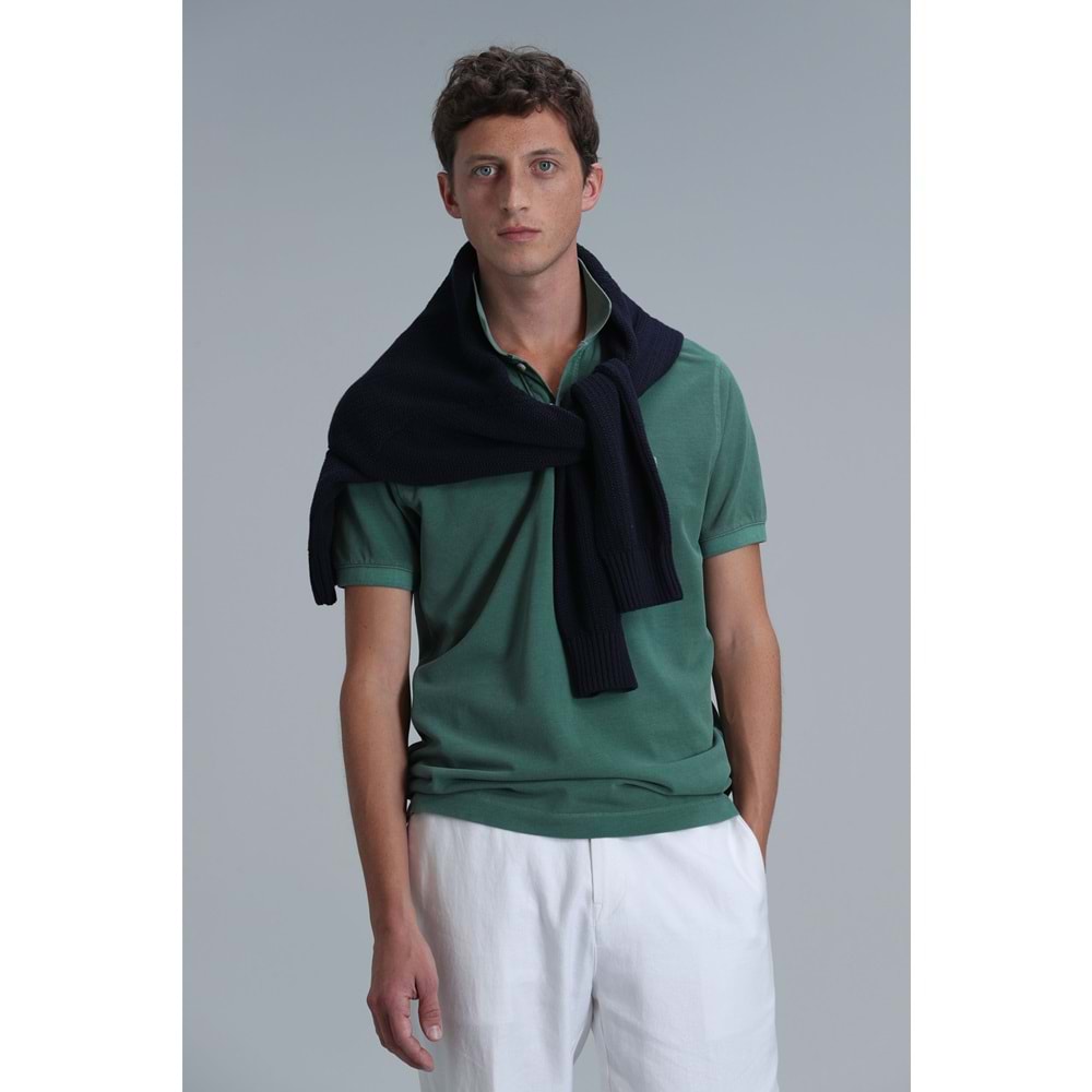 Lufian 111040163 Vernon Smart Polo Yaka Tişort Erkek T-Shirt