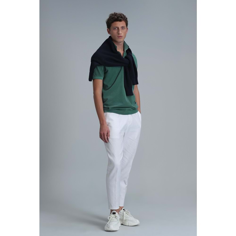 Lufian 111040163 Vernon Smart Polo Yaka Tişort Erkek T-Shirt