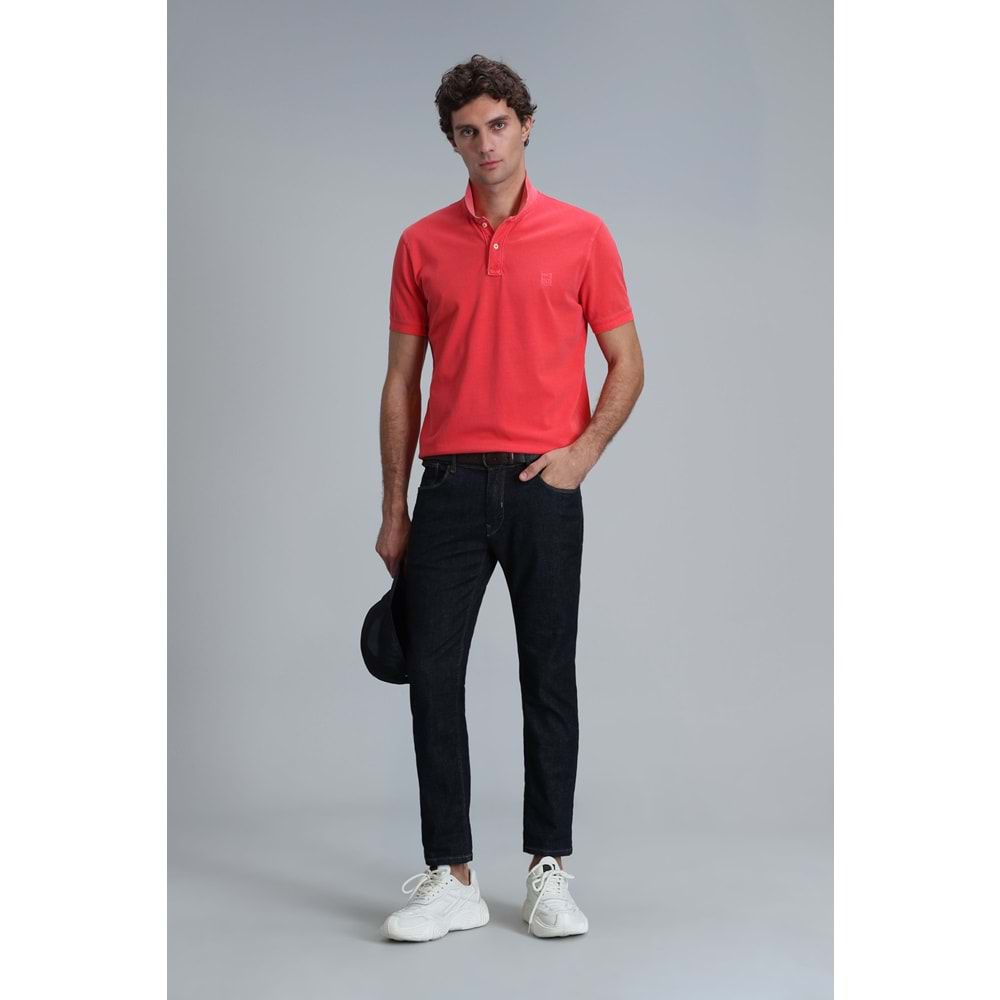 Lufian 111040163 Vernon Smart Polo Yaka Tişort Erkek T-Shirt