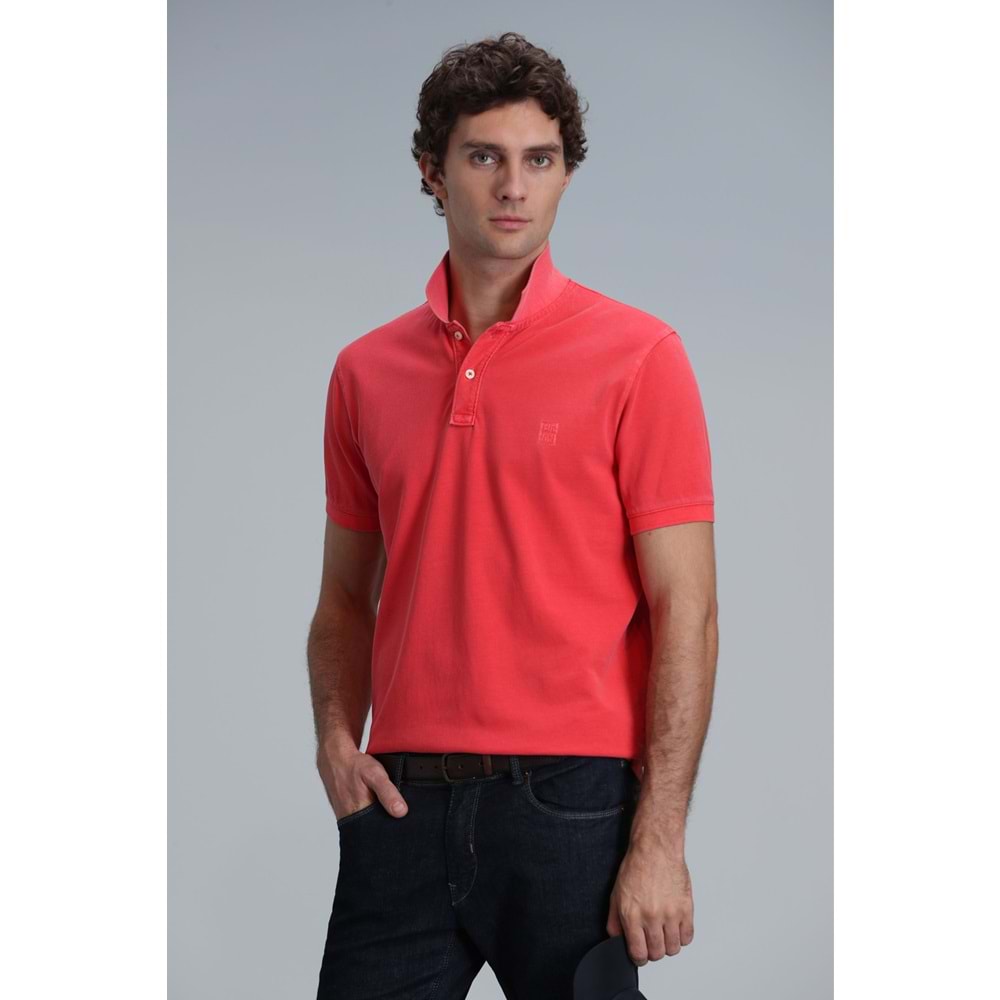 Lufian 111040163 Vernon Smart Polo Yaka Tişort Erkek T-Shirt