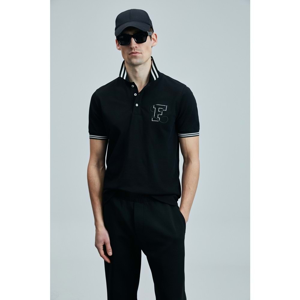 Lufian 111040216 Everes Smart Polo Yaka Tişort Erkek T-Shirt