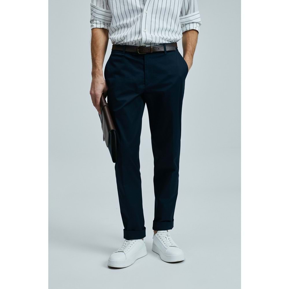 Lufian 111190339 Plus Smart Erkek Chino Pantolon Slim Fit Erkek Pantolon