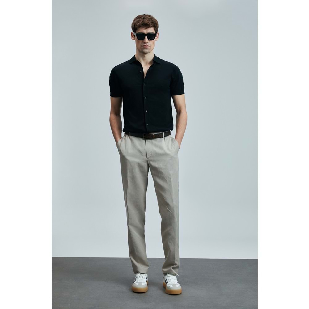 Lufian 111090132 Hector Erkek Modal Karışımlı Kazak Gömlek Erkek Gömlek