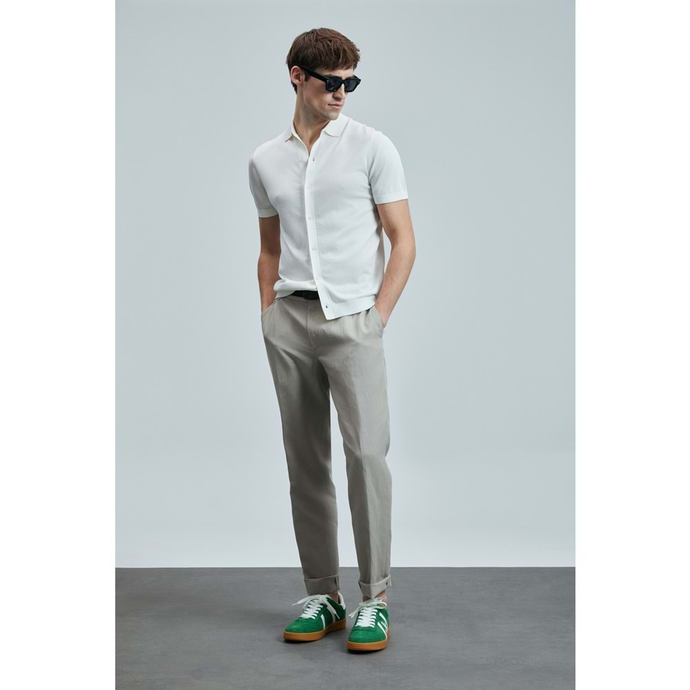 Lufian 111090132 Hector Erkek Modal Karışımlı Kazak Gömlek Erkek Gömlek