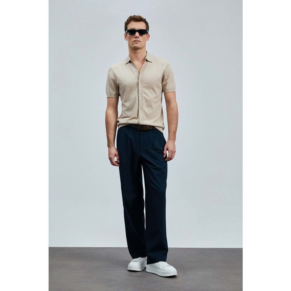 Lufian 111090132 Hector Erkek Modal Karışımlı Kazak Gömlek Erkek Gömlek