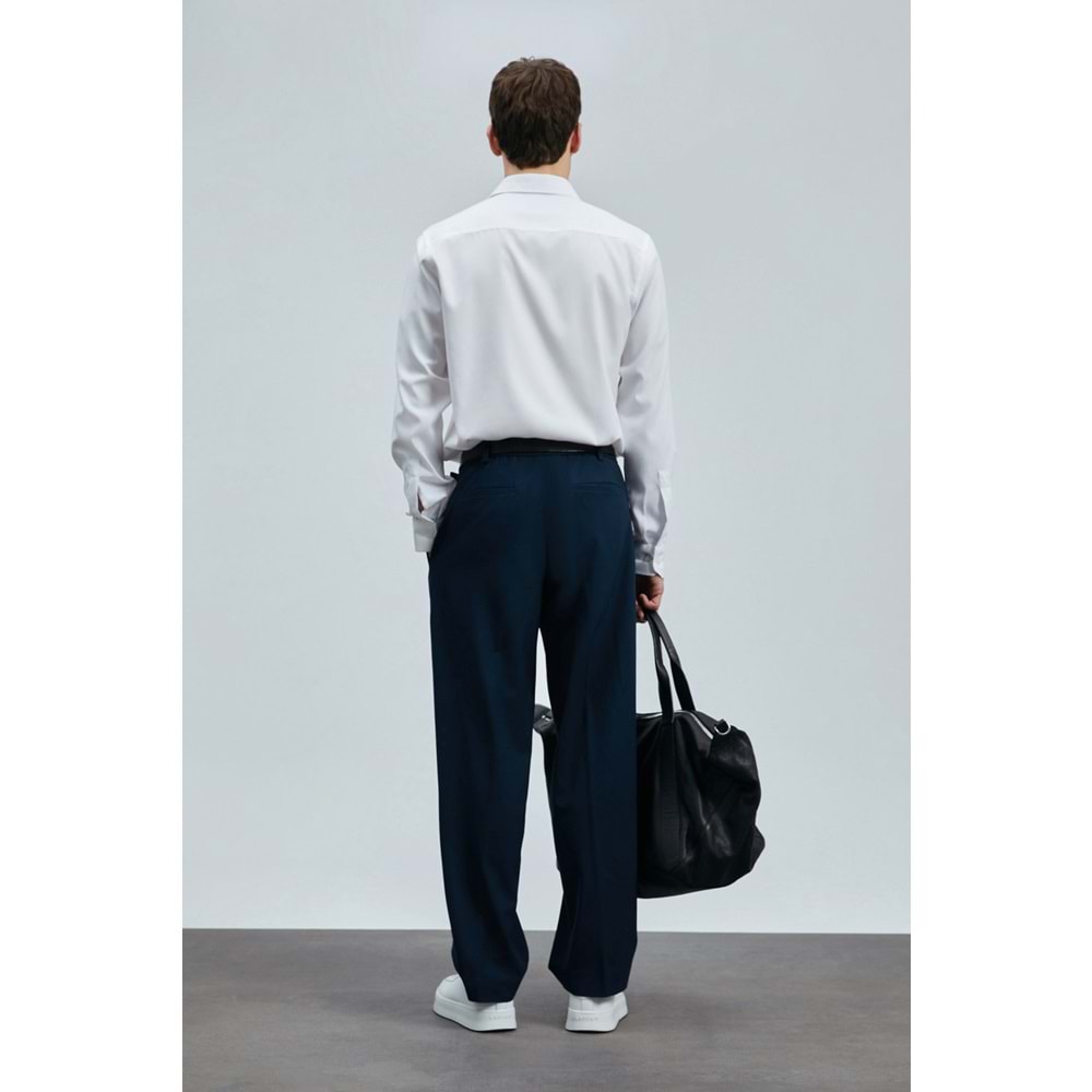 Lufian 111010636 Next Lyocell Karışımlı Gömlek Regular Fit Erkek Gömlek