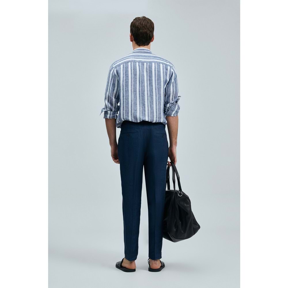 Lufian 111010640 Conroy Erkek Keten Gömlek Regular Fit Erkek Gömlek