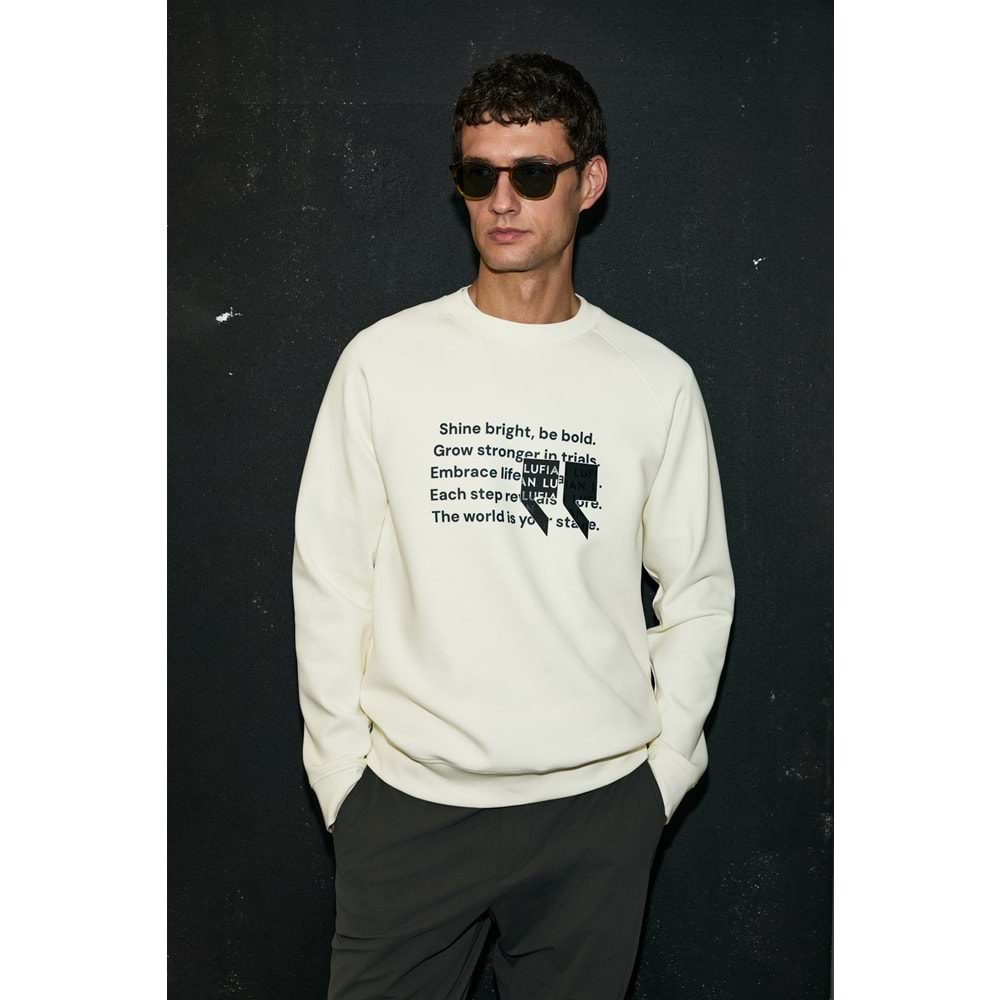 Lufian 112030174 Shadow Erkek Sweatshirt