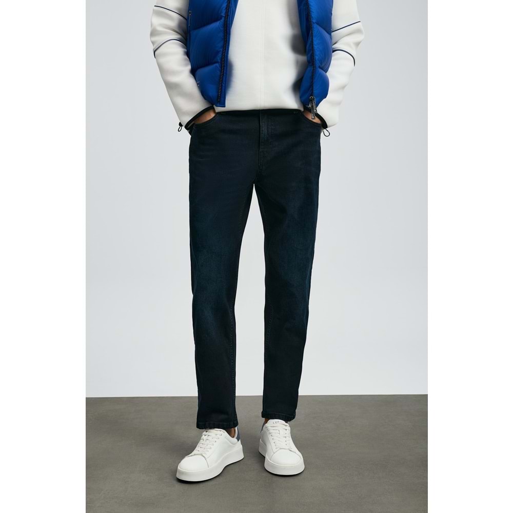 Lufian 112200244 Franz Spor Jean Erkek Pantolon Slim Fit Erkek Kot Pantolon