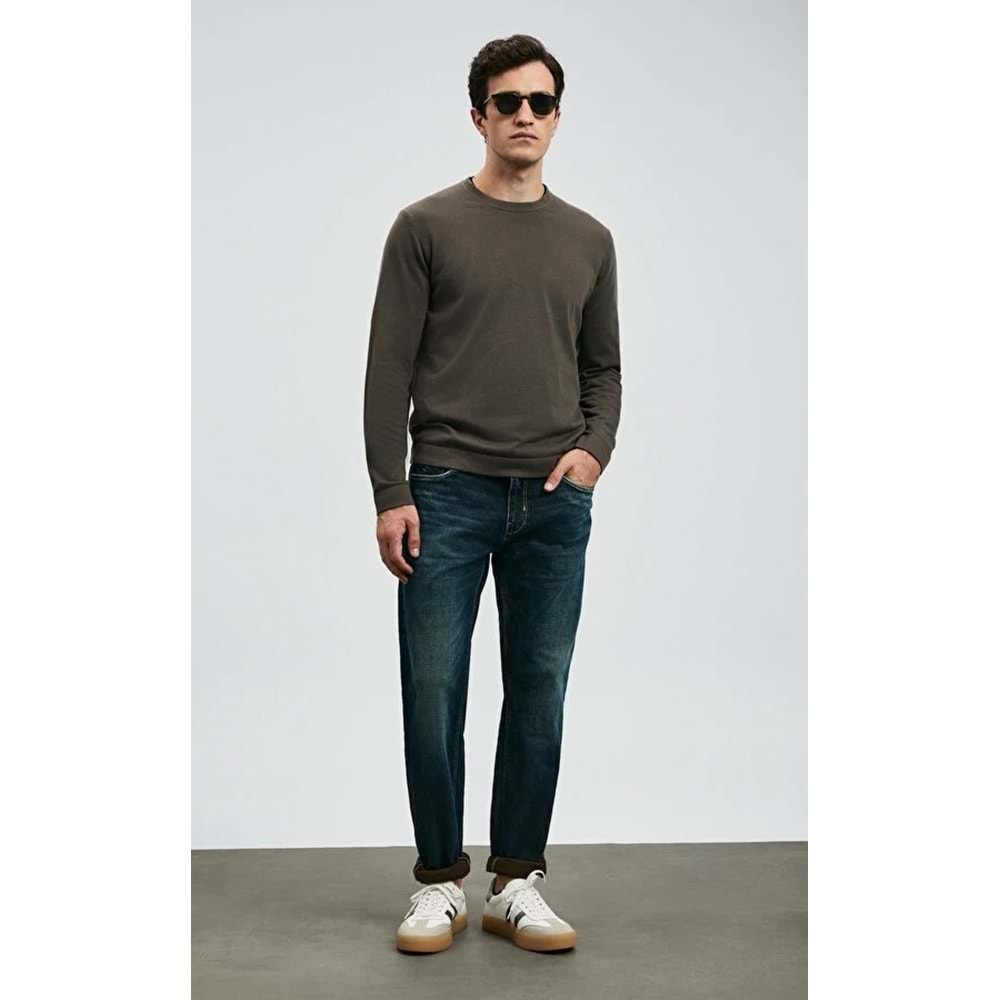 Lufian 112200227 Chrıs Spor Jean Erkek Pantolon Slim Fit Erkek Kot Pantolon